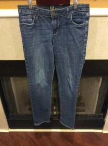 KUT From The Kloth Womens Size 6 (30x29) Jeans Stretch Denim Straight Leg Blue  - Picture 1 of 12