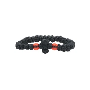 Greek Orthodox Silk Traditional Red Beads Prayer Rope Komboskini Rosary Bracelet - Picture 1 of 15