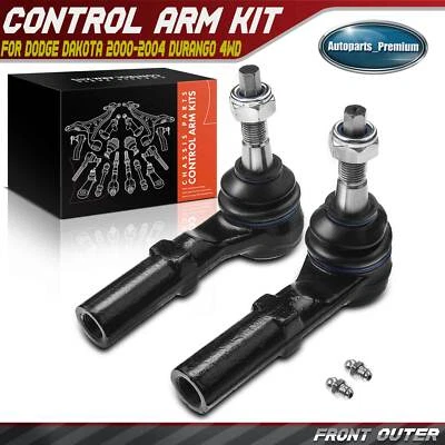2x Extremo de barra de amarre de dirección exterior para Dodge Dakota 2000-2004 Durango 2000-2003 4x4 Foto 1 de 4
