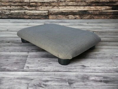 7.5 cm small FOOTSTOOL Low Bench under desk home office footrest multicolour  - Image 1 of 4