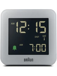 Braun BC09G-DCF digital radio alarm clock - Picture 1 of 9