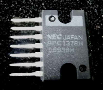 UPC1378H NEC vertical deflection amplifier 7 pin SIL - Image 1 of 4