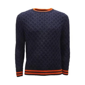 I8002 MAGLIONE UOMO ANDREA DES MAN WOOL BLEND SWEATER - Picture 1 of 4