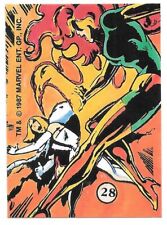 Marvel Universe Series II X-Men Sticker #28 Phoenix 1987 Comic Images NEAR MINT