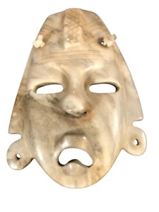 Dekorative schwere Stein Wandmaske 6 Zoll Länge - Bild 1 von 3
