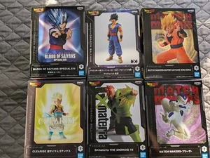 Collezione Personaggi Dragon Ball | 6 Personaggi, Goku, Freezer, Gohan, Gotenks Banpresto - Foto 1 di 4