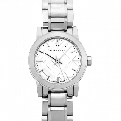 Orologio Burberry The City Quadrante Argento Acciaio Inox 26mm BU9200