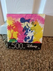 NUEVO Rompecabezas Disney Clásico Neón I Love Verano Minnie 500 piezas - Imagen 1 de 3