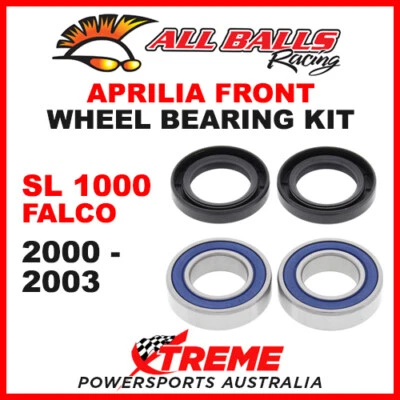 All Balls 25-1569 Aprilia SL 1000 Falco 2000-2003 Front Wheel Bearing Kit - Image 1 of 2