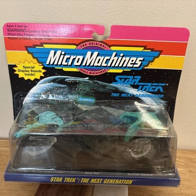 Micro Machines Star Trek The Next Generation USS Enterprise Klingon #3  65825 - Image 1 of 4