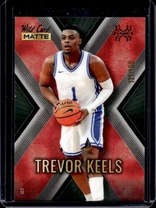 2022-23 Wild Card Matte Trevor Keels X Plode Black/Red Rookie RC #/150 - Picture 1 of 2
