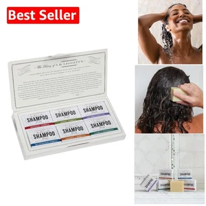 Travel-Friendly All-Natural Shampoo Bars Sampler - 6 Photo-Worthy Varieties - Picture 1 of 10