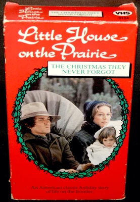 LITTLE HOUSE ON THE PRAIRE - The Christmas They Never Forgot - 1974 VHS Foto 1 de 3