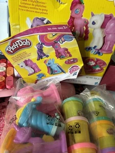 Play-Doh Make 'n Style Ponies Playset "My Little Pony" Rainbow Dash, Rarity + - Picture 1 of 4