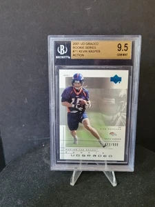 2001 Upper Deck Graded Rookie Card Series #71 Kevin Kasper Becketts Grade 9.5 - Bild 1 von 2