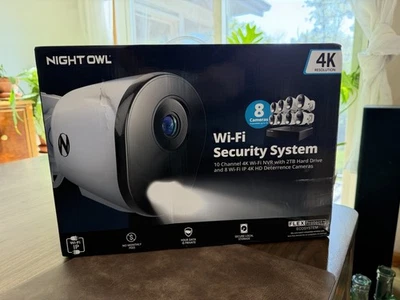 Night Owl 10 Channel Wi-Fi NVR with 2TB HD, 8 Camera 4K HD , CL-BT8WN2-F88L - Image 1 of 4