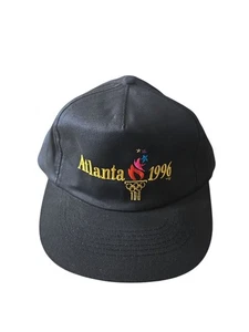 Vintage 1996 100 Year Atlanta Olympics Logo 7 Adjustable Snapback Hat Universal - Picture 1 of 5