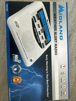 Midland WR120B Programmable NOAA Weather Alert Radio Emergency Alert AM/FM New - Image 1 of 3
