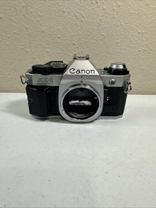 Canon AE-1 35mm SLR Film Camera Body Silver - *Parts / AS-IS* - Picture 1 of 7