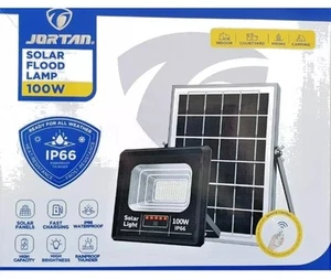 faro led solare 100w Con Pannello Solare - Foto 1 di 4