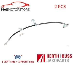 TUBO DE MANGUERA DE FRENO DELANTERO HERTH+BUSS JAKOPARTS J3710593 2 PIEZAS H NUEVO - Imagen 1 de 5