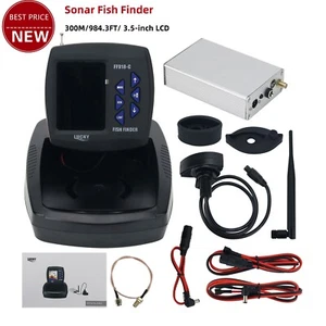 FF918-CWL 984,3 Fuß Boot Fisch Finder Fernbedienung Sonar Fisch Finder 3,5" LCD tps1 - Bild 1 von 9