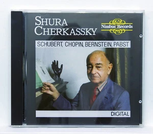 SHURA CHERKASSKY - CHOPIN SCHUBERT PABST BERNSTEIN piano works - NIMBUS CD NM - Picture 1 of 2