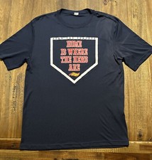 Toledo Mud Hens Fear The Feather Home is Where The Hens Are LARGE T-Shirt