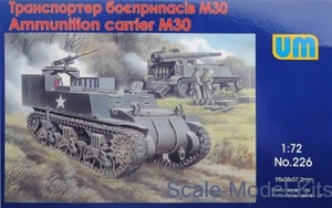 Unimodel 226 - 1/72 TM30 Cargo Carrier Scale Plastic Model Kit WW II UM 226 - Picture 1 of 12