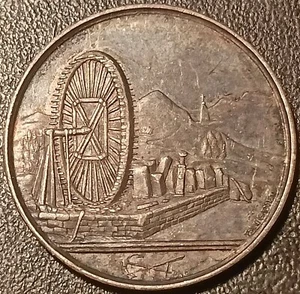 Marke Silber - Zimmer Der Kaufleute Carriers Aufgenommen IN 1840 - Bild 1 von 3