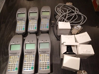 Lot of Telxon PTC-960LE handheld computer barcode scanners - AS IS parts only - Image 1 of 4