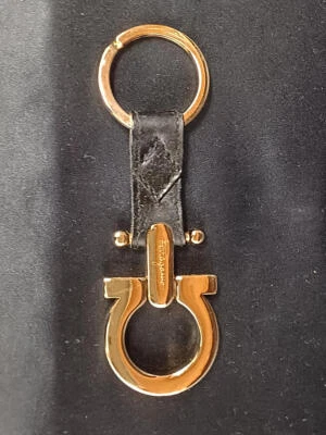 salvatore ferragamo black key ring for women - Image 1 of 4
