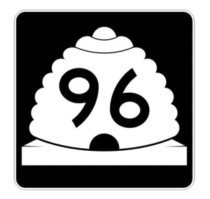 Utah State Highway 96 Sticker Decal R5423 Highway Route Sign - Picture 1 of 1