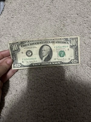 1977 10 Dollar Bill - Image 1 of 2