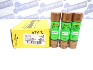 (QTY 3) Bussmann / FUSETRON - FRN-R-50 - RK5 50A FUSE Time Delay, 250VAC (NEW) - Picture 1 of 9