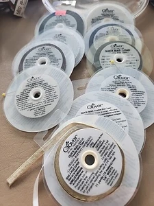 Clover Quick Schrägband, 10 Rollen, verschiedene Farben & Längen - Bild 1 von 11