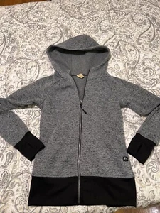 Great Condition RBX Women Sweater Hoodie Size Small Color Gray with Black - Picture 1 of 6