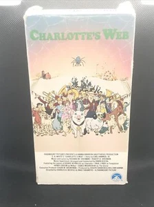 Vintage Charlotte's Web VHS 1972 Color - Picture 1 of 3