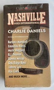 Nashville Goes International (VHS, 1988) Charlie Daniels Emmylou Harris VTG ~E13 - Picture 1 of 6