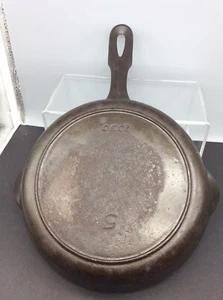 Griswold Cast Iron #5 Skillet Iron Mountain 1030 8" Unmarked - Picture 1 of 9