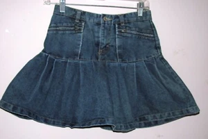 GAP jeans mini-skirt sz 12 -waist 24-25  w/briefs under great - Picture 1 of 2