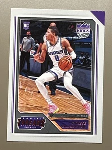 Panini Chronicles Threads #91 Tyrese Haliburton Sacremento 2020-21/púrpura - Imagen 1 de 2