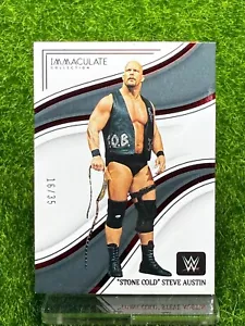 /35 Stone Cold Panini WWE IMMACULATE #15 - Picture 1 of 2