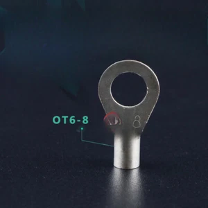 OT6-8 Kabelschuh 6mm² Quetschverbinder vergoldet für Kabel - Bild 1 von 3