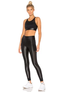 Leggings ligeros de tiro alto negros talla mediana ALALA Mirage equinox para mujer - Imagen 1 de 8