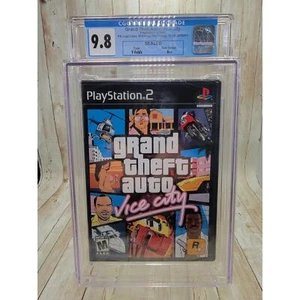 PlayStation 2 - Grand Theft Auto: Vice City Game CIB New Sealed CGC 9.8 A++ PS2 - Picture 1 of 6
