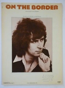 ON THE BORDER Noten AL STEWART 1977 Pop #42 Hit - Bild 1 von 2