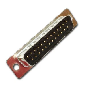 Standard Density, Machined 25 Pin 'D SUB' Connector. High Quality Male Solder - Picture 1 of 2