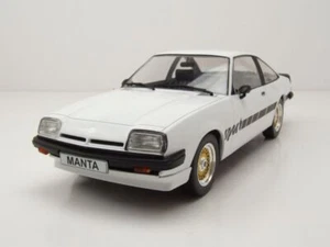 Opel Manta B Sport 1980 blanco coche modelo 1:18 MCG - Imagen 1 de 9
