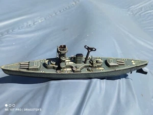 VINTAGE BATTLE SHIP BOAT K-351 WIND UP CKO KELLERMANN ORIGINAL KEY WORKS GDR DDR - Picture 1 of 24